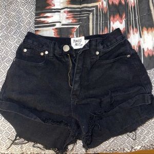 Princess Polly high rise shorts